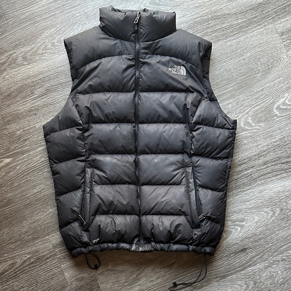 The North Face black Puffer Vest